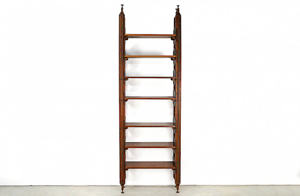 Italienisches Mid-Century Teak-Regal