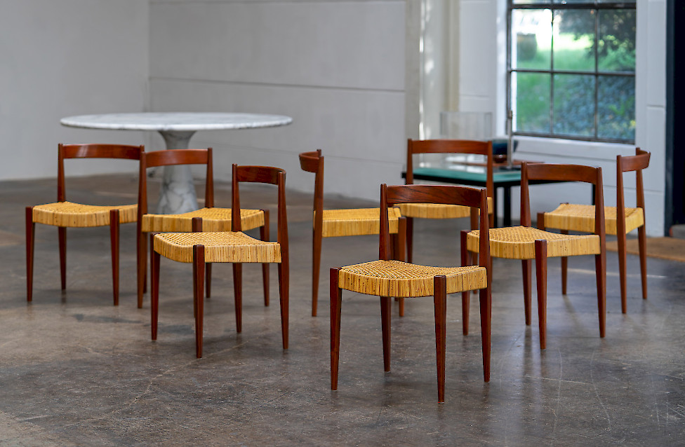 Nanna & Jørgen Ditzel - Set of 8 Dining Chairs