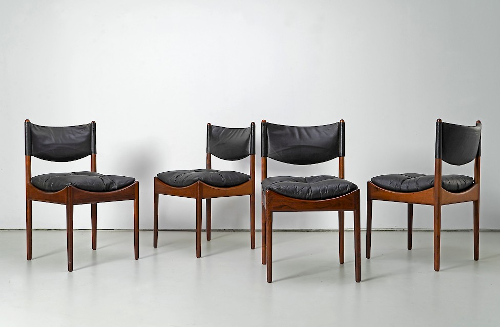 Four Dining Chairs by Solmer Vedel