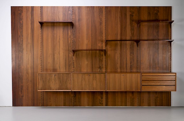 Rosewood Wall Unit by Poul Cadovius