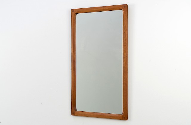 Teak Mirror by Aksel Kjersgaard