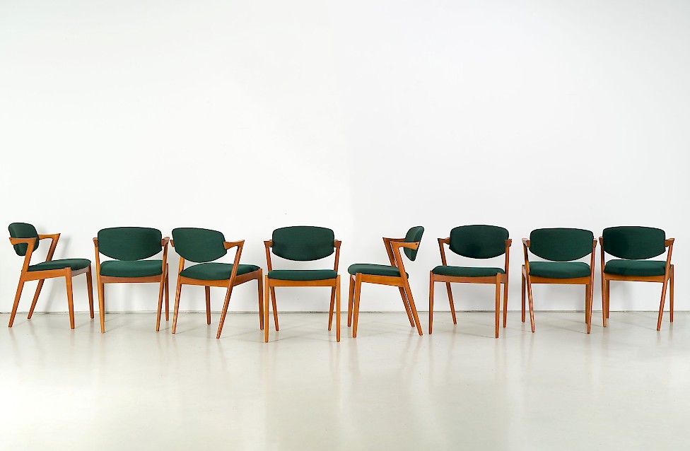 Teak Stühle von Kai Kristiansen