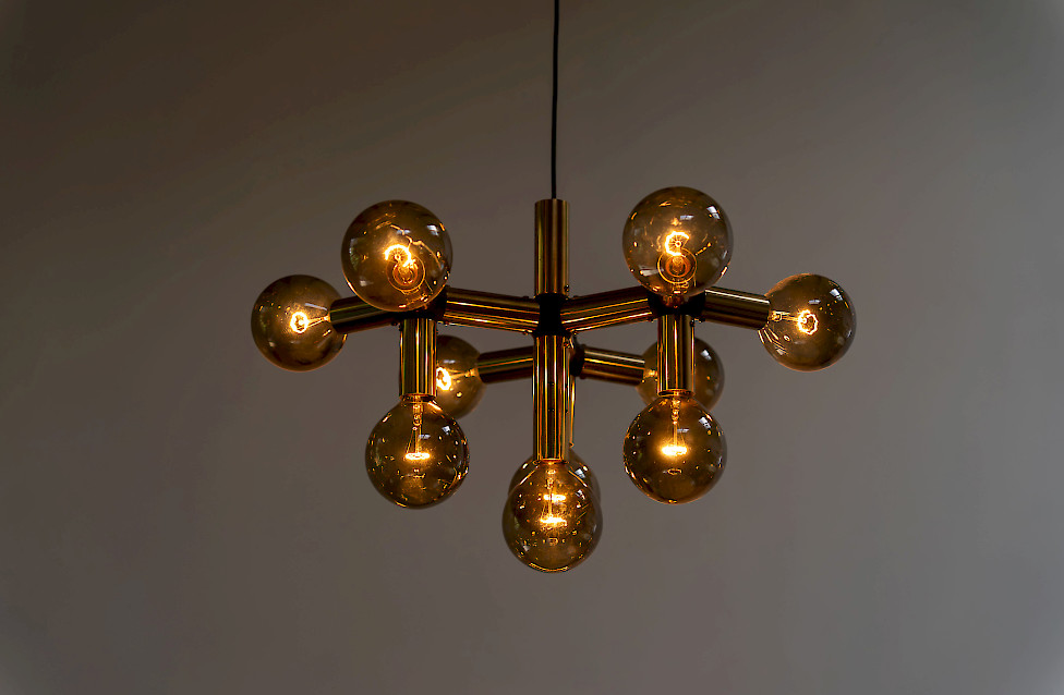 Atomic Chandelier by Trix & Robert Haussmann