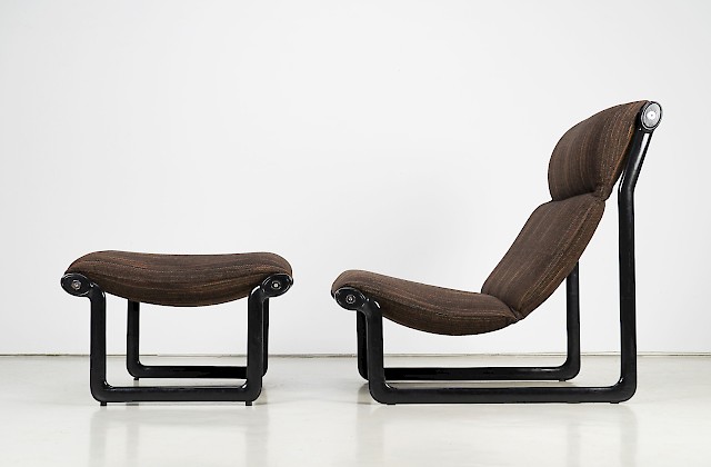 Lounge Chair and Ottoman, Knoll Int.